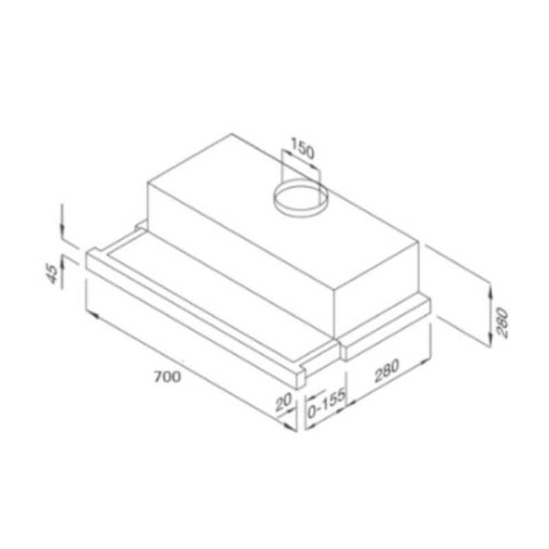 Máy hút mùi MALLOCA H214.6