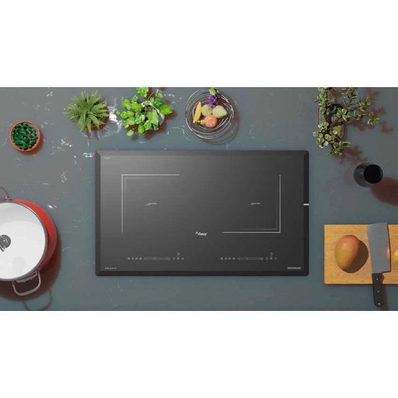 Hình ảnh bếp từ đôi Canzy CZ-ML757I lắp âm